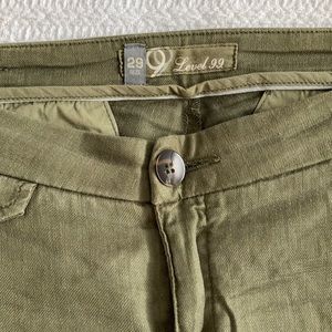 Level 99 linen kali wide leg pants size 29